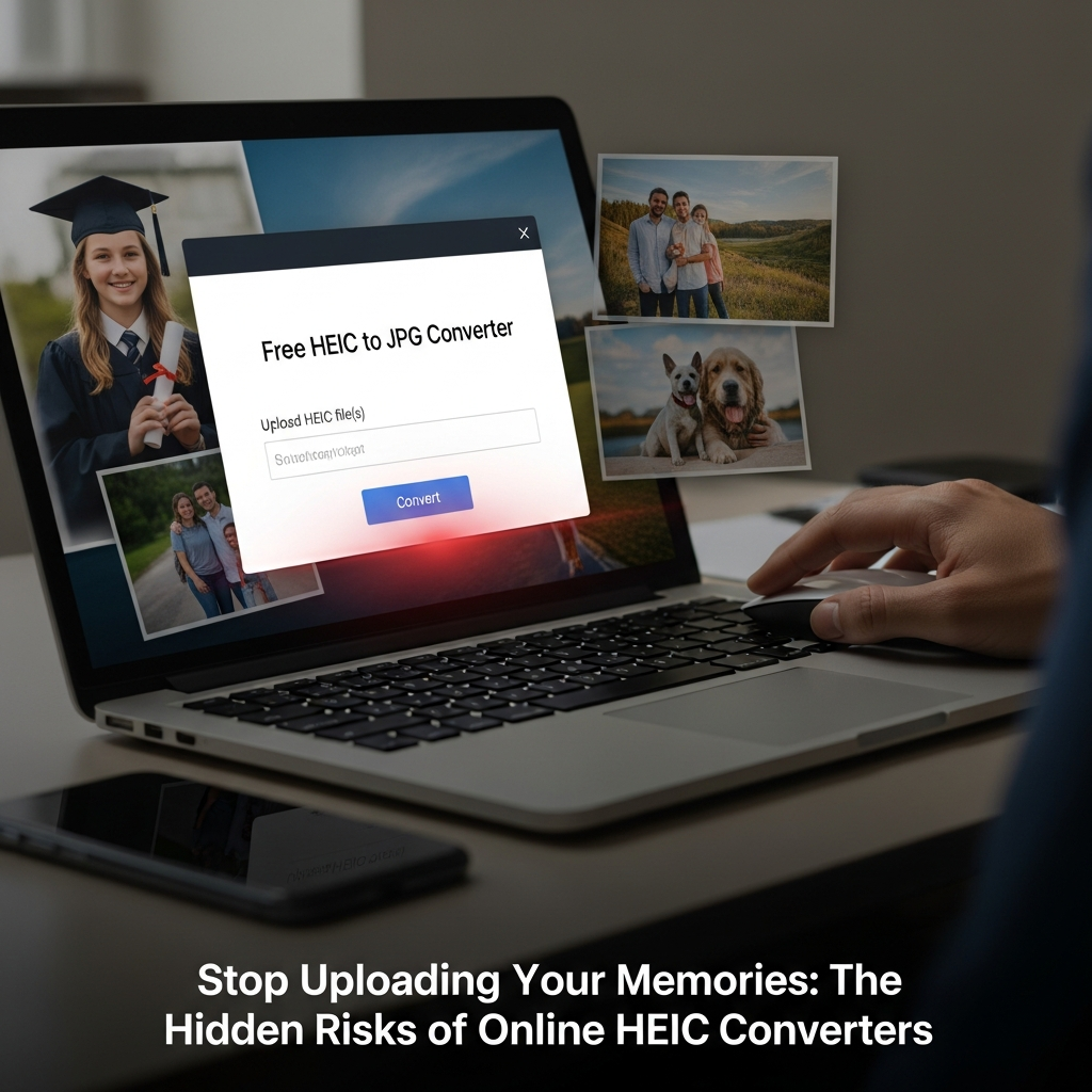 Risks of online HEIC converters: privacy, friction, and loss